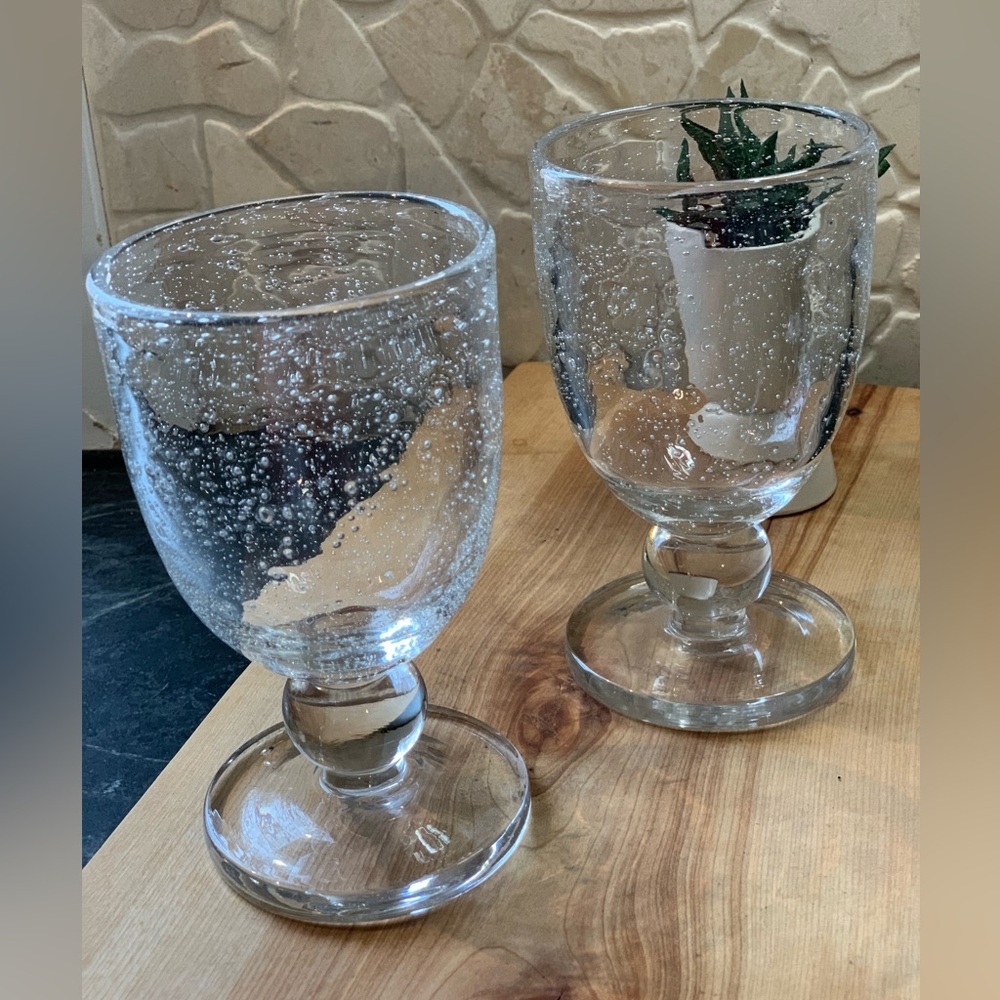 TAG | Set of 2 | Bubble Goblets